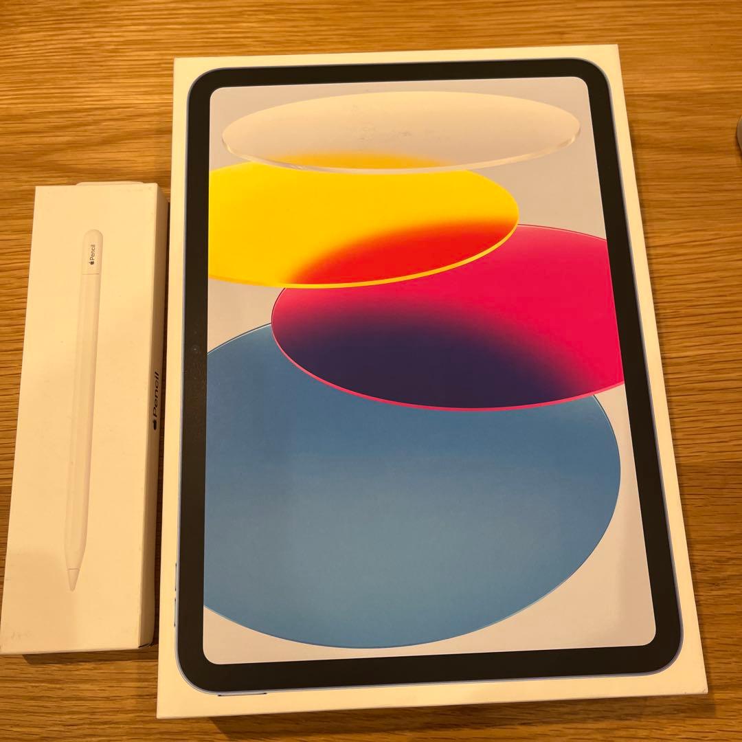 iPad(第10世代)64GB + Apple Pencil (USB-C)