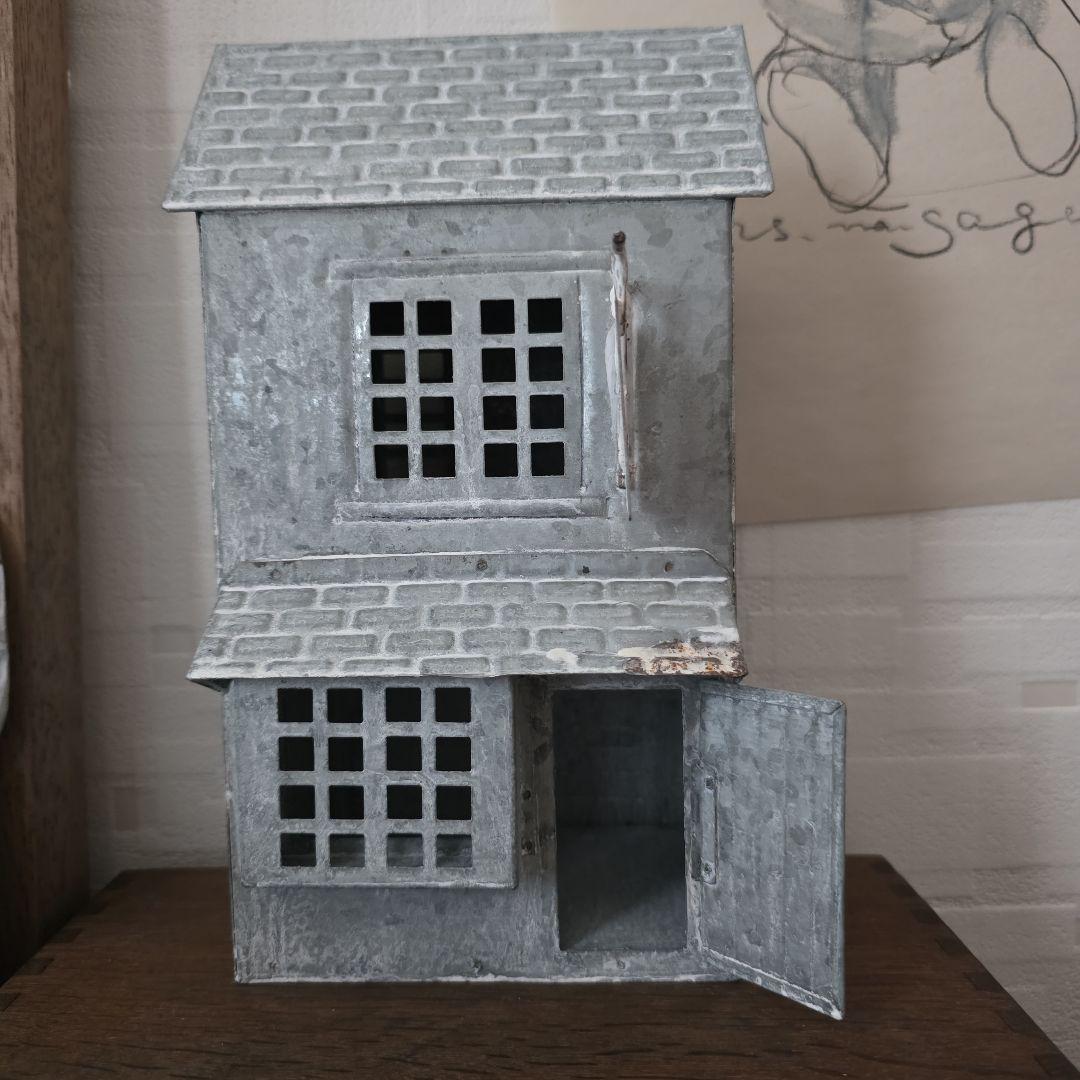 Antholopologie ミニチュアハウス　 アイアン製 shop
