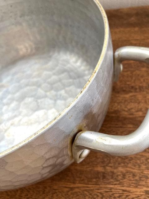 売約済 有次 アルミ 両手鍋