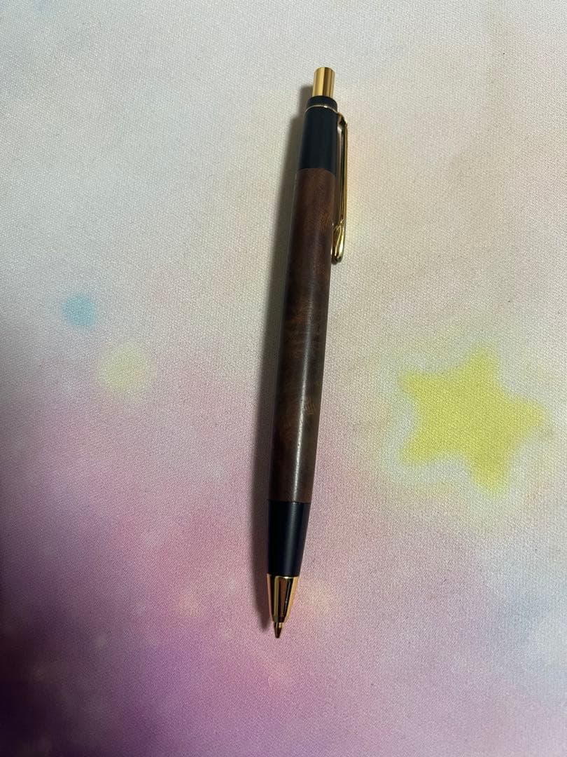 野原工芸 激レア 欅上杢 旧型 シャープペンシル 固定式口金