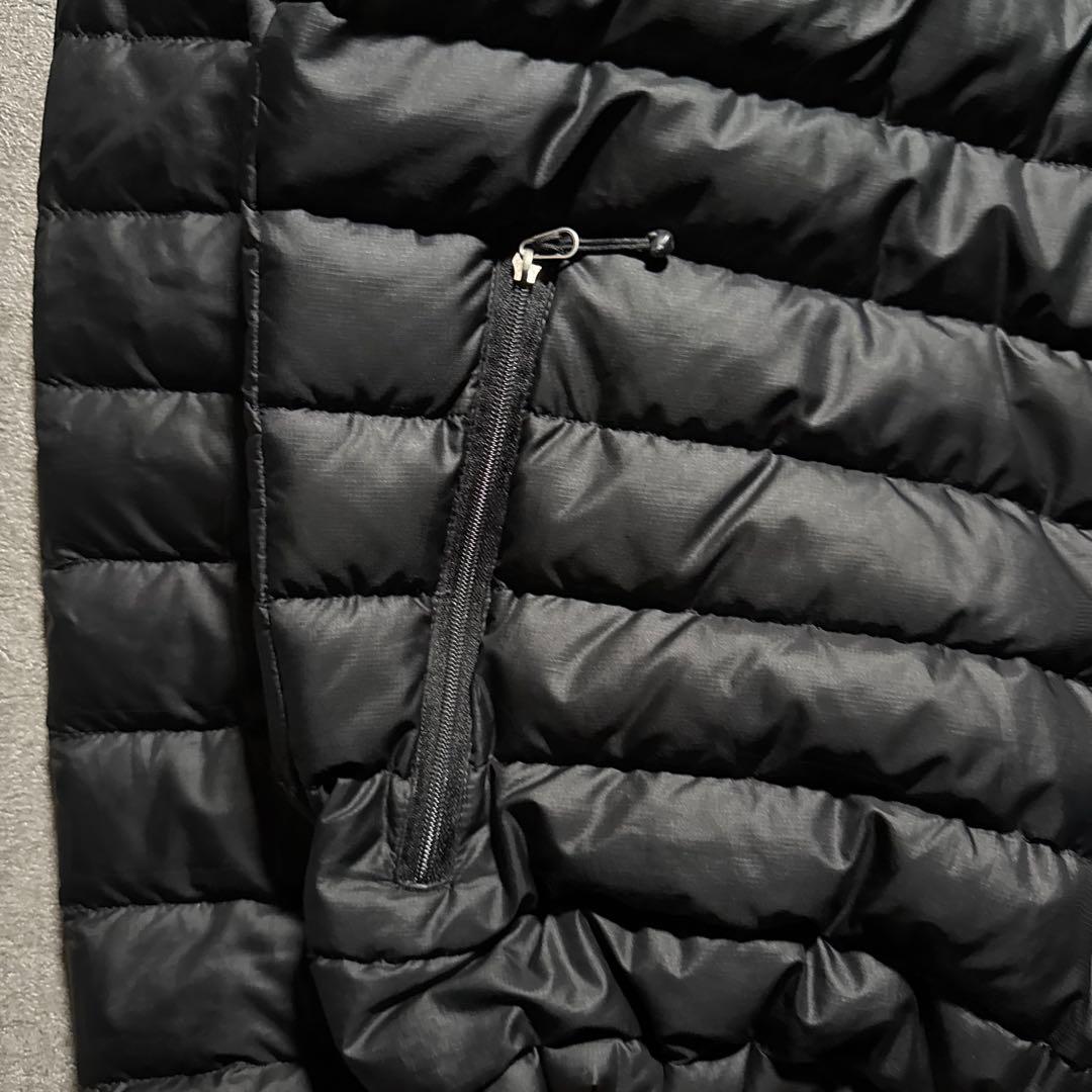 00s Patagonia ダウンセーターフーディー ブラック S