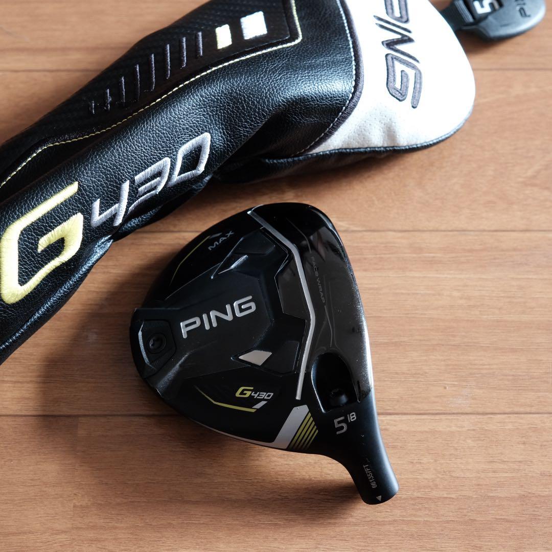 【美品・ヘッドのみ】G430 MAX / 5番フェアウェイウッド 5W ピン