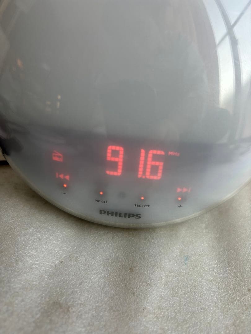 【動作確認済】フィリップス光目覚まし時計Wake-Up Light HF3520