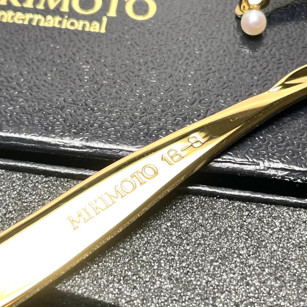 MIKIMOTO ミキモト 18-8 ペーパーナイフ 真珠 パール付き ゴールド