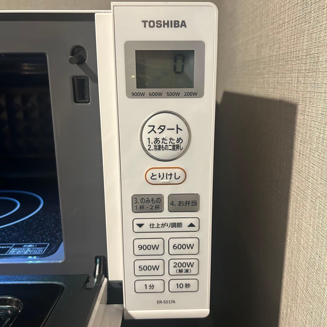 1/29以降発送　TOSHIBA ER-SS17A 単機能電子レンジ