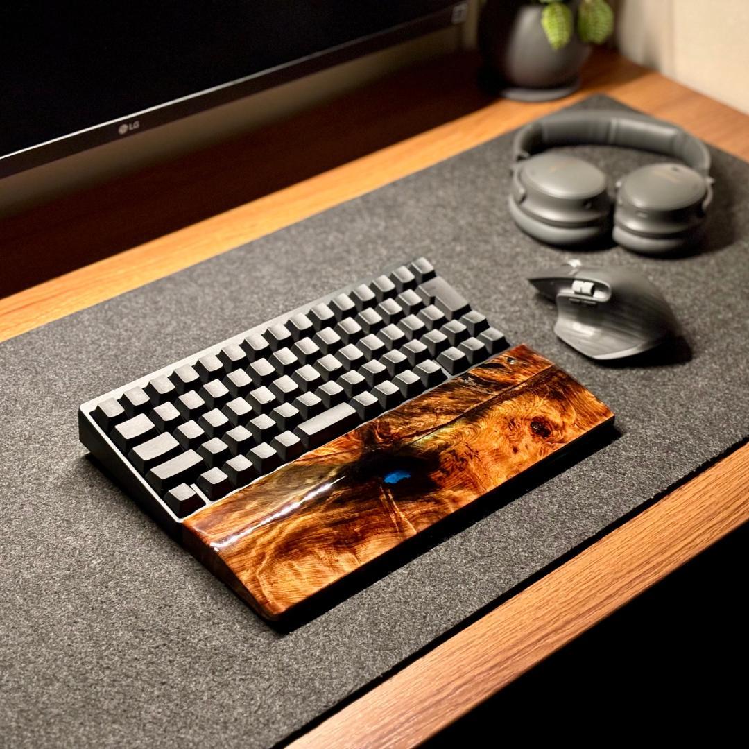 HHKB 60％ キーボード アームレスト パームレスト リストレスト 木製