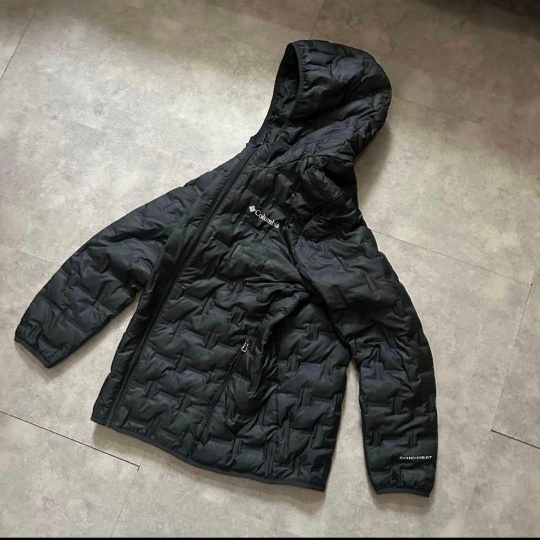 【大人気❗️】極暖！columbia マウンテンパーカー　ダウン　ブラックL