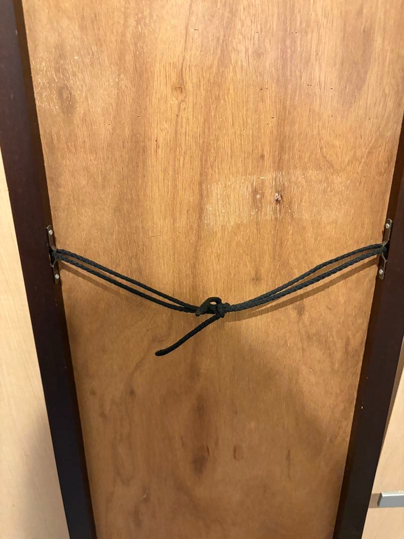 アンティーク調 木フレーム 大型ウォールミラー カナディアン/アンティーク