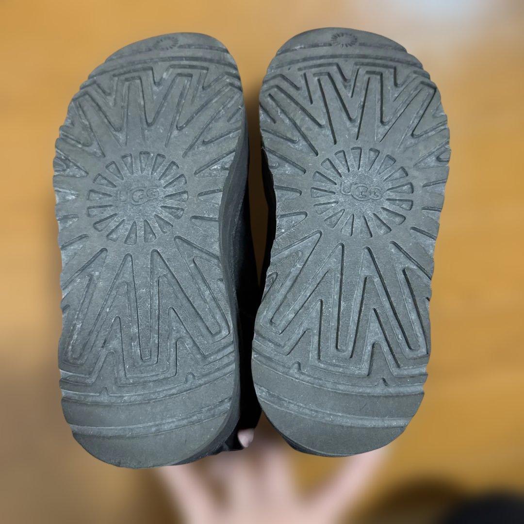 UGG黒 スエード チェルシーブーツ