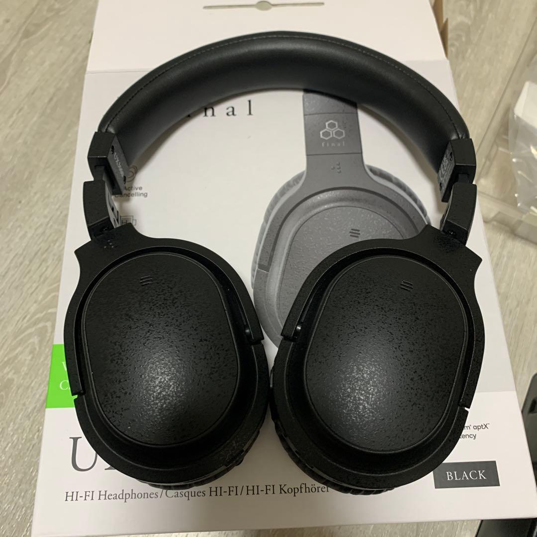 final UX3000 SV ワイヤレスヘッドホン ブラック