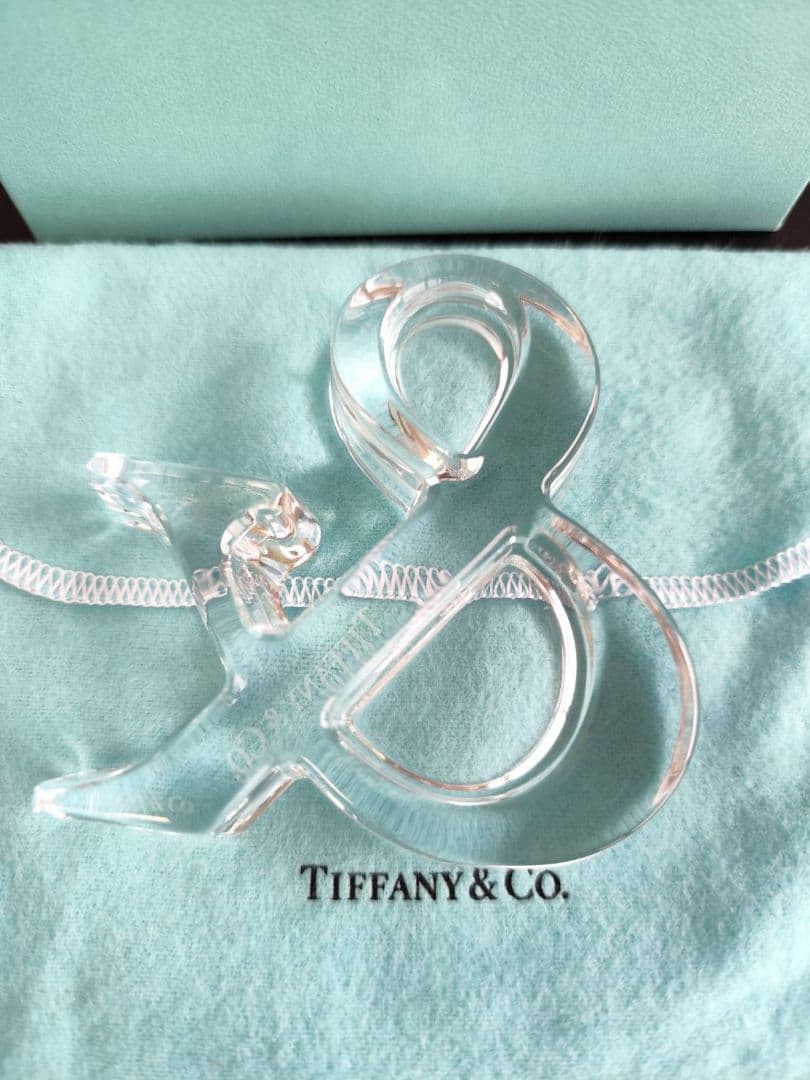 Tiffany ティファニー アンド ＆ モチーフ ペーパー ウエイト