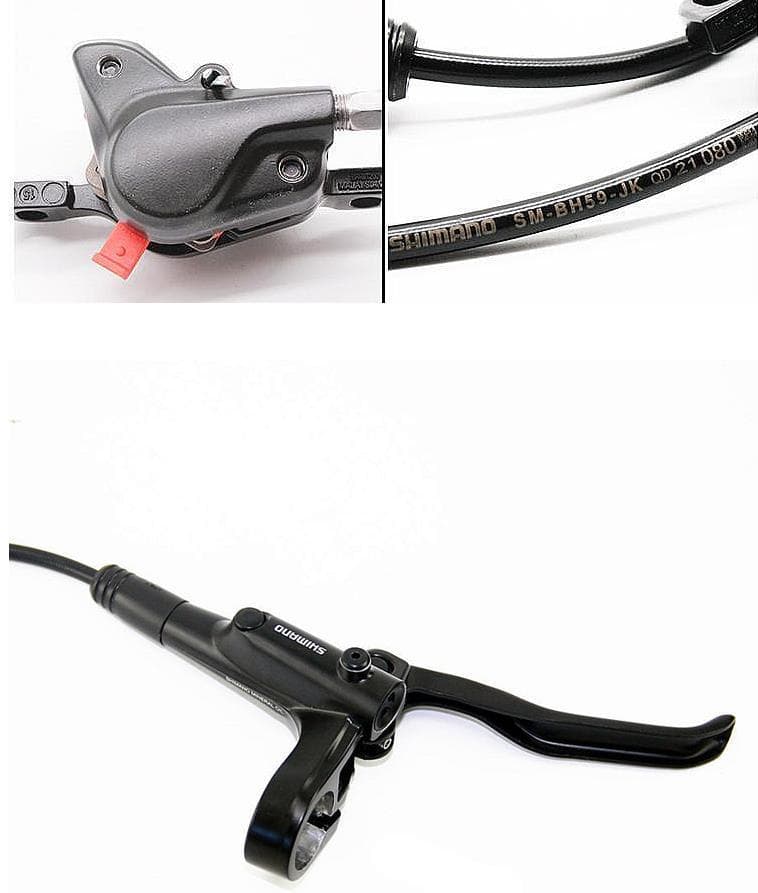 MT200シマノ油圧ディスクブレーキ+HS1 160mmローター２枚