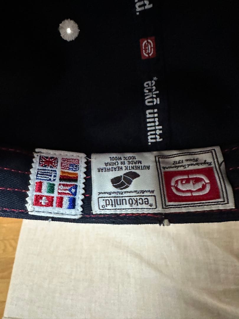 着画あり　bboy Ecko United クレイジーパターンキャップ　激レア