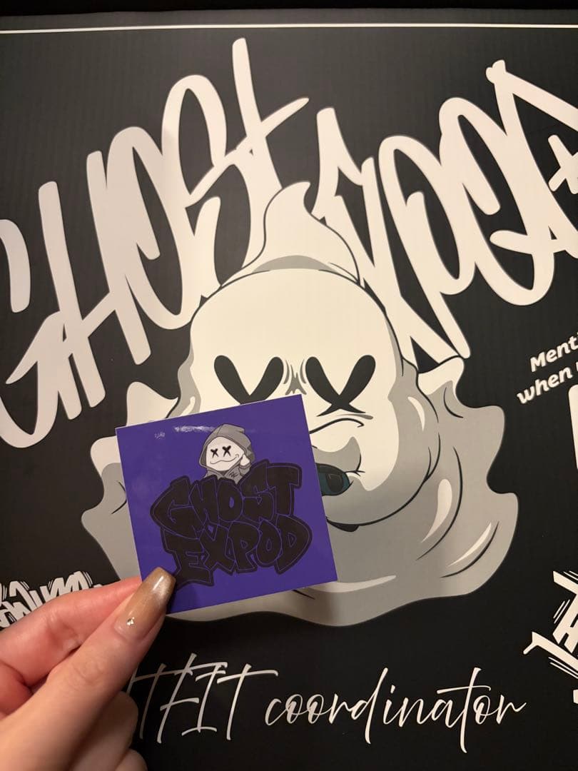 GHOST EXPOD ステアリング 【9th】purpleグラデーション