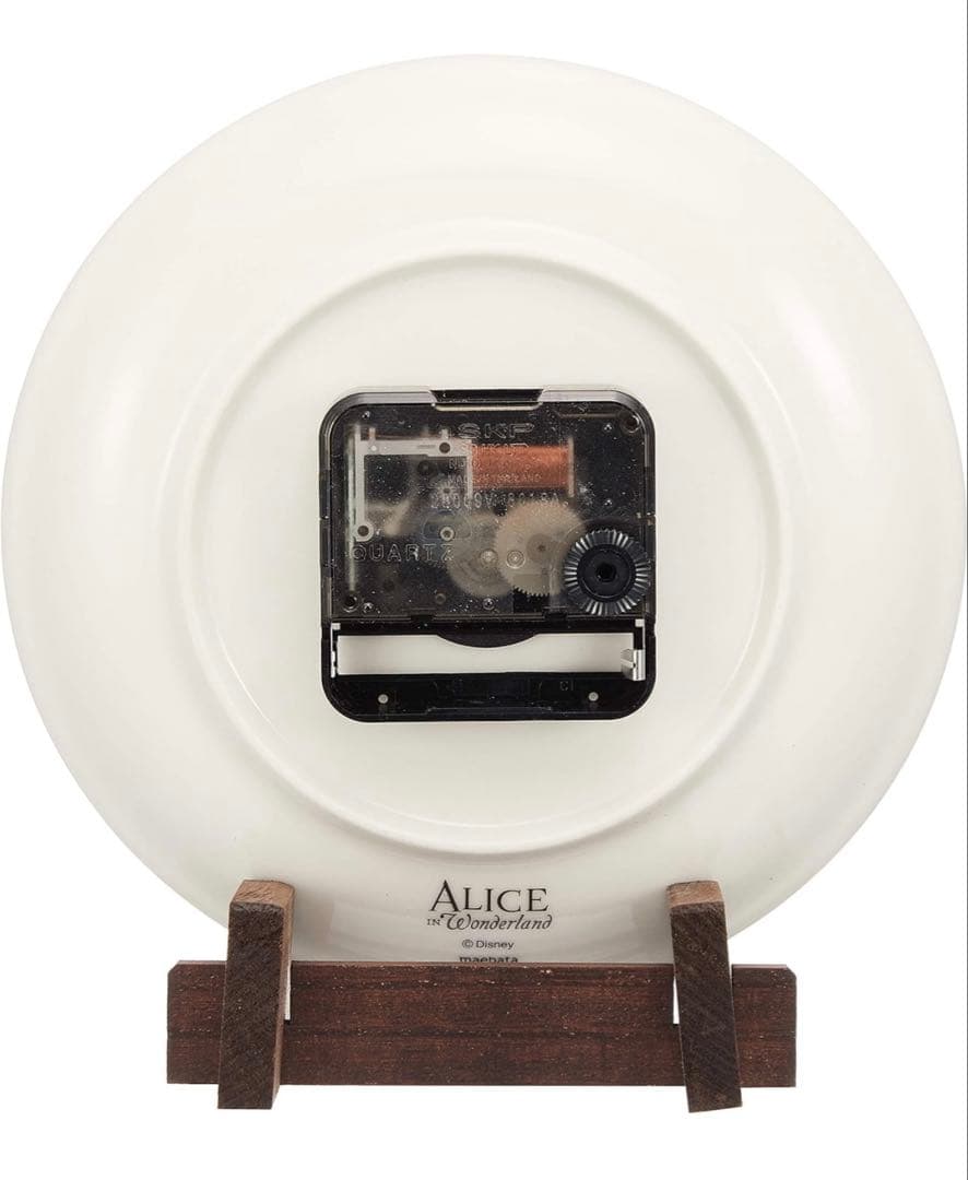 不思議の国のアリス 陶時計 ディズニー Disney うさぎ インテリア 新品