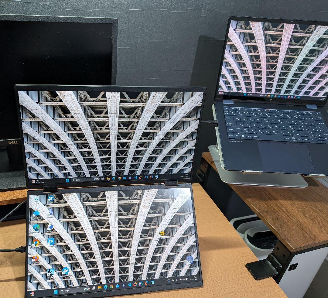 【2画面】InnoView デュアル モバイルモニター 15.6インチ