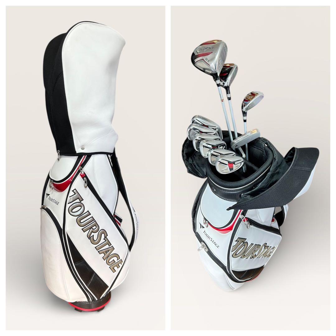 【使用感あり】ブリヂストン tourstage V002 ゴルフ 10本set