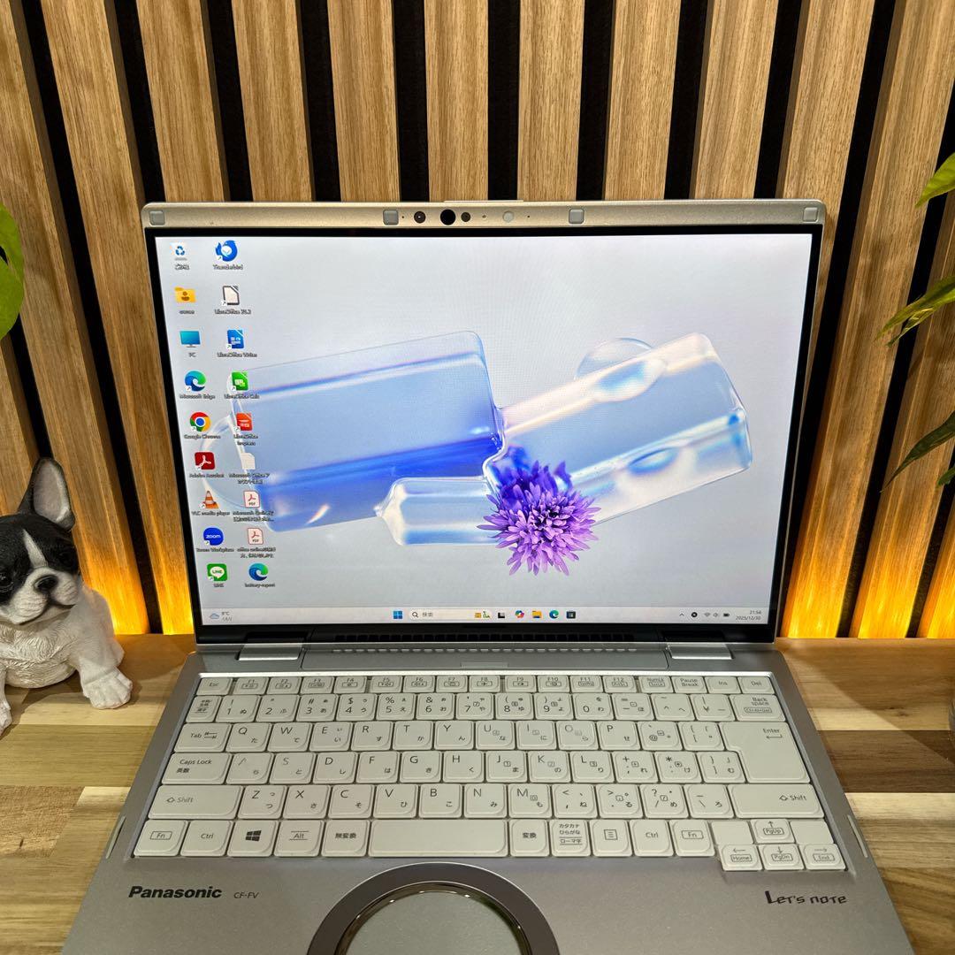 希少タッチパネル式‼️Let's note FV1☘第11世代☘️ノートパソコン