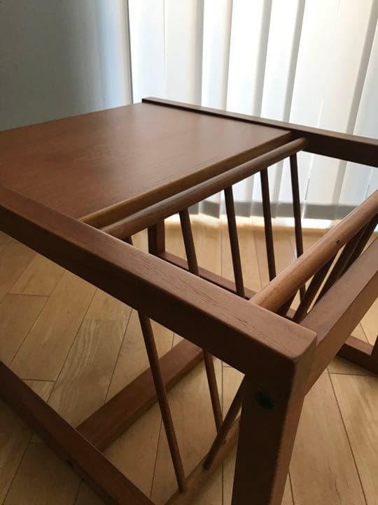 【最終価格】チーク　スキャンティーク　マガジンラック　サイドテーブル