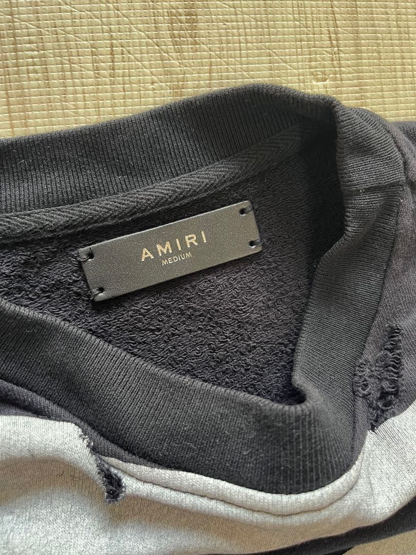 AMIRI ダメージスウェット　Mサイズ