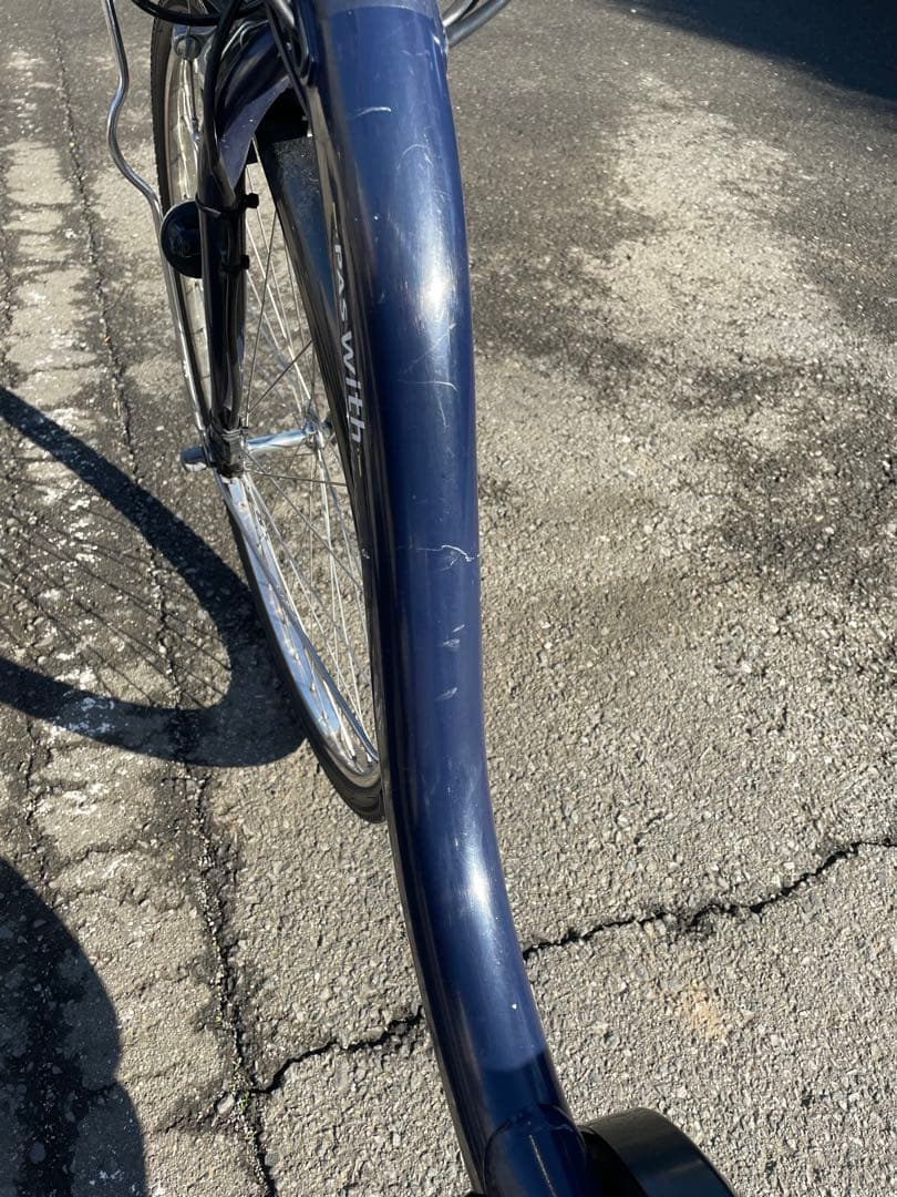 電動アシスト自転車 黒YAMAHA PAS With 2022年モデル❗️