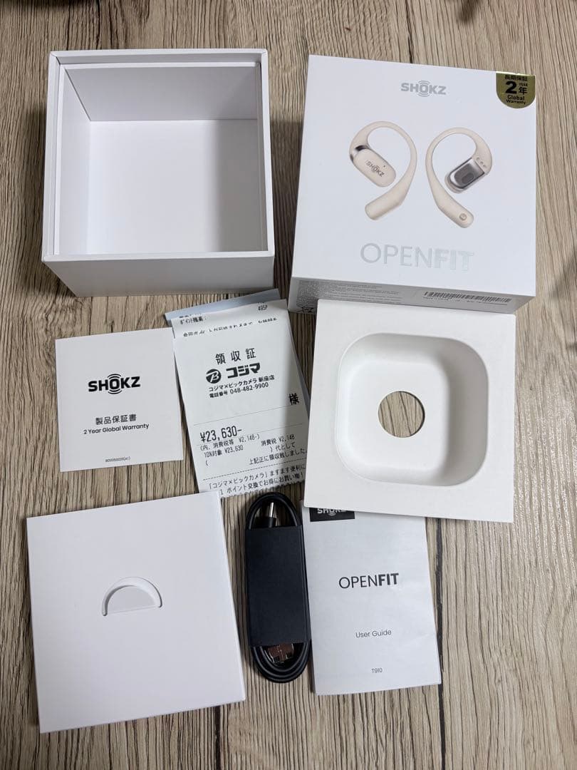 SHOKZ OPENFIT イヤホン