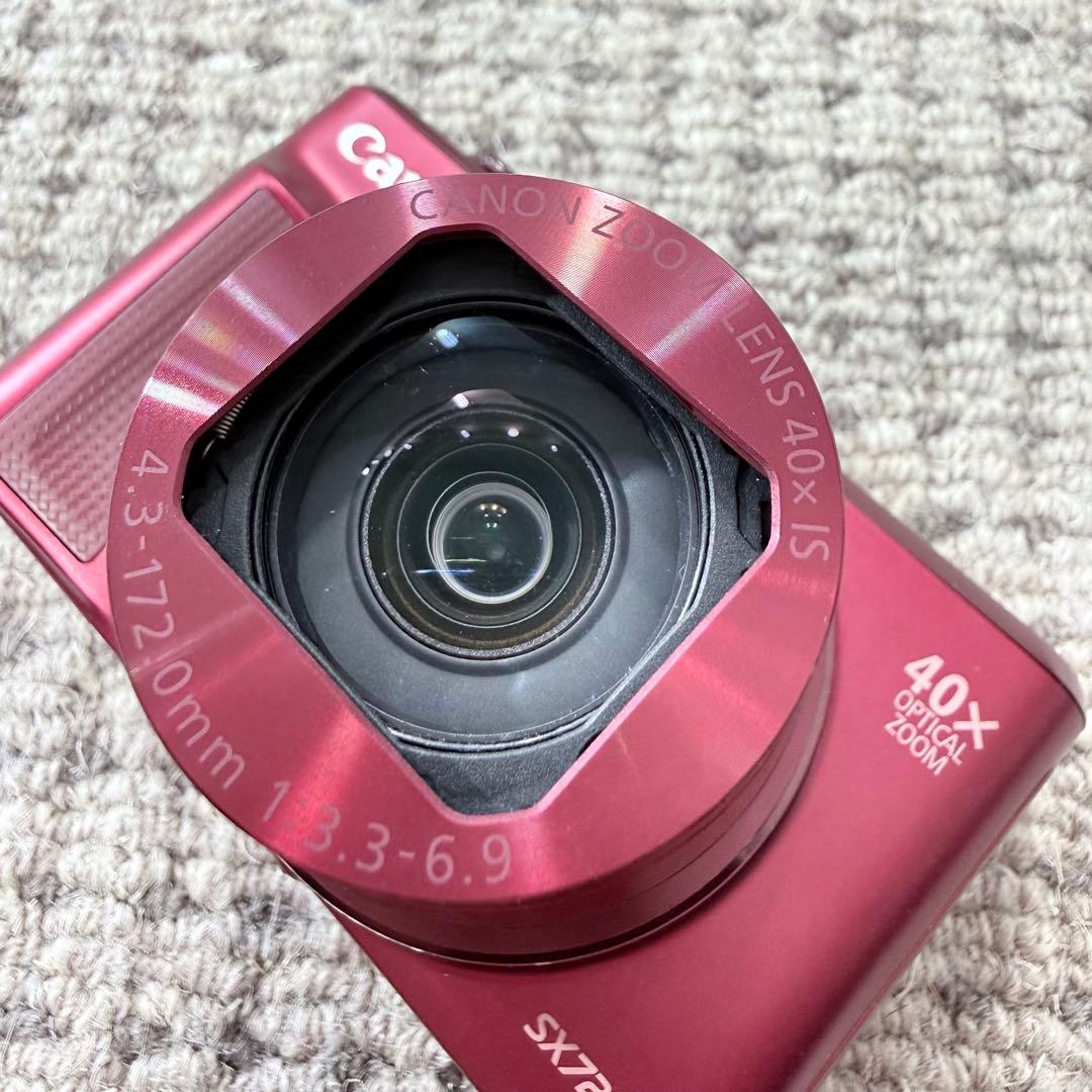 ジャンク Canon POWERSHOT SX720 HS レッド
