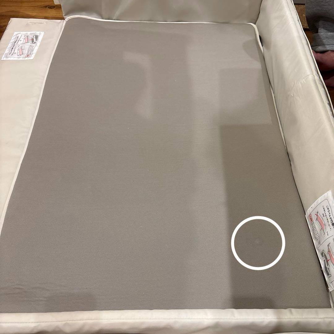 【2025年購入・付属品完備】ココネル エアープラス AB ホワイトベージュ