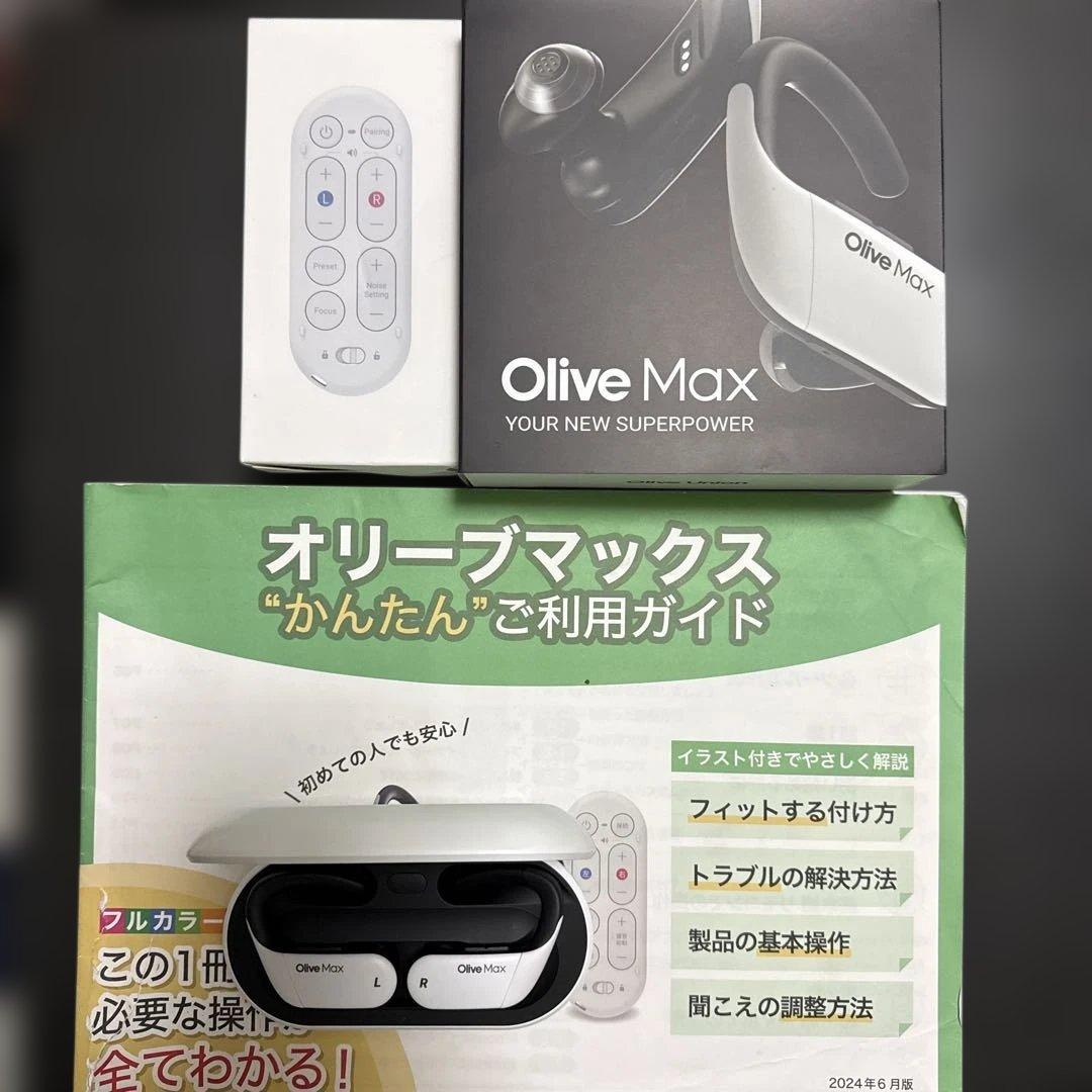 Olive Max ワイヤレスイヤホン集音器