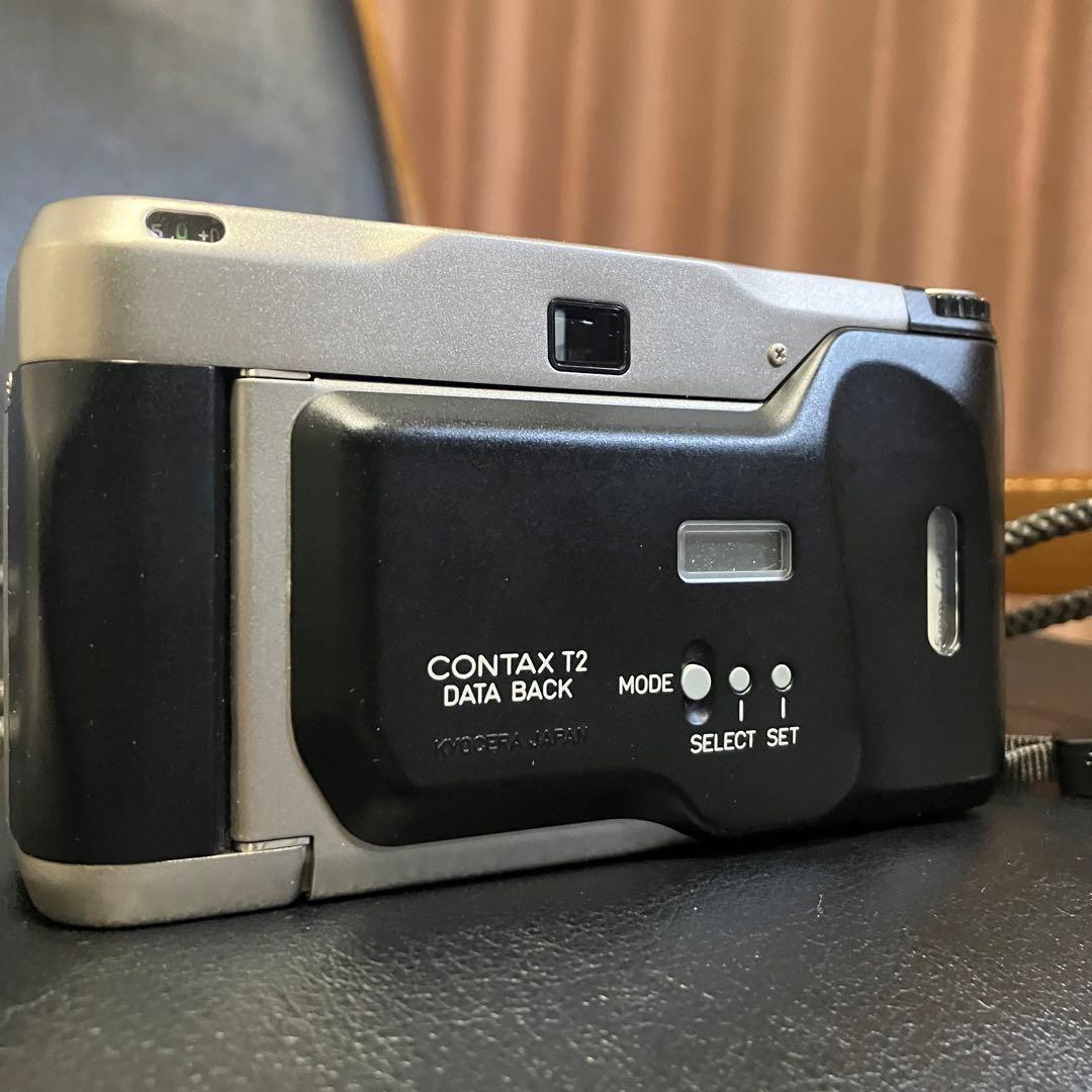 【美品】CONTAX T2 フィルムカメラ　35mm