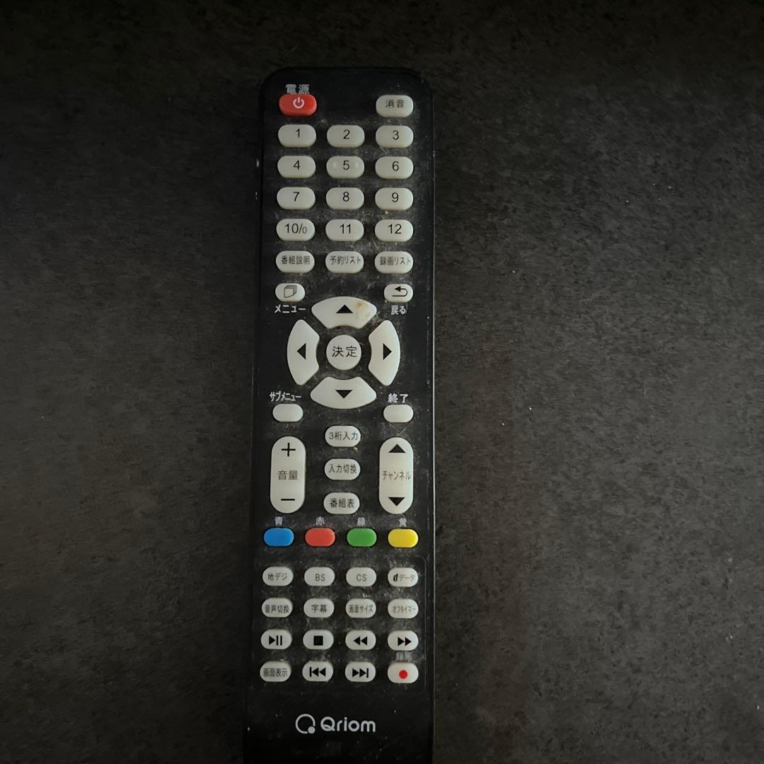 Qriom 32インチ 液晶テレビ QRT-32W2K ジャンク品