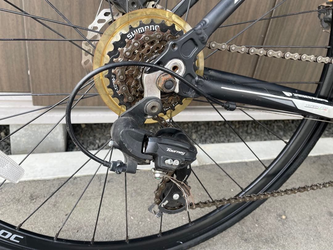 クロスバイク シマノ3x7段変速 身長170-185cm程度 700c FUNN