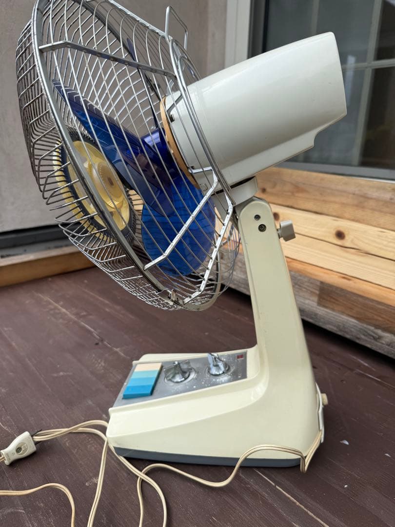 扇風機 F-30FZ 昭和　ナショナル　レトロポップ　アンティーク