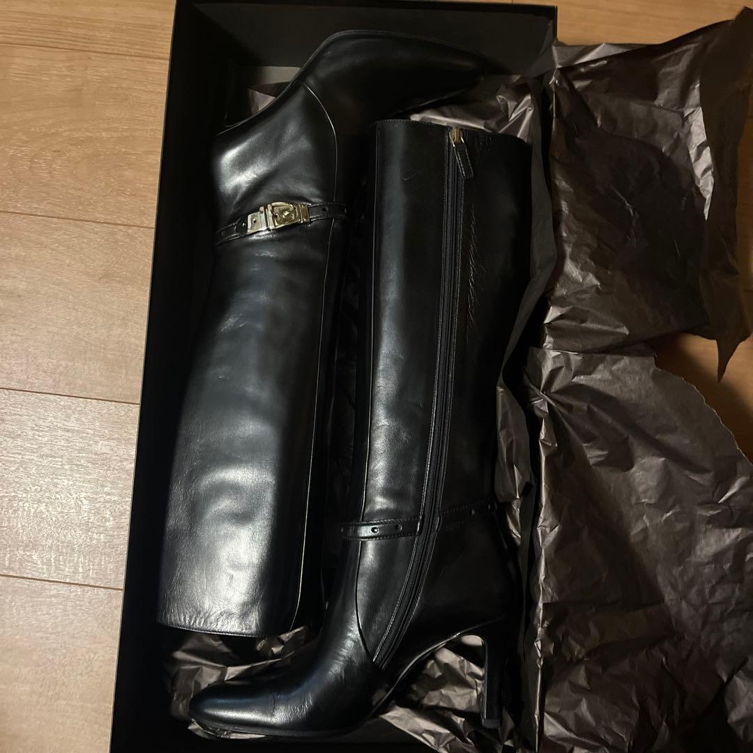 GUCCI レディースロングブーツ36 1/2 C