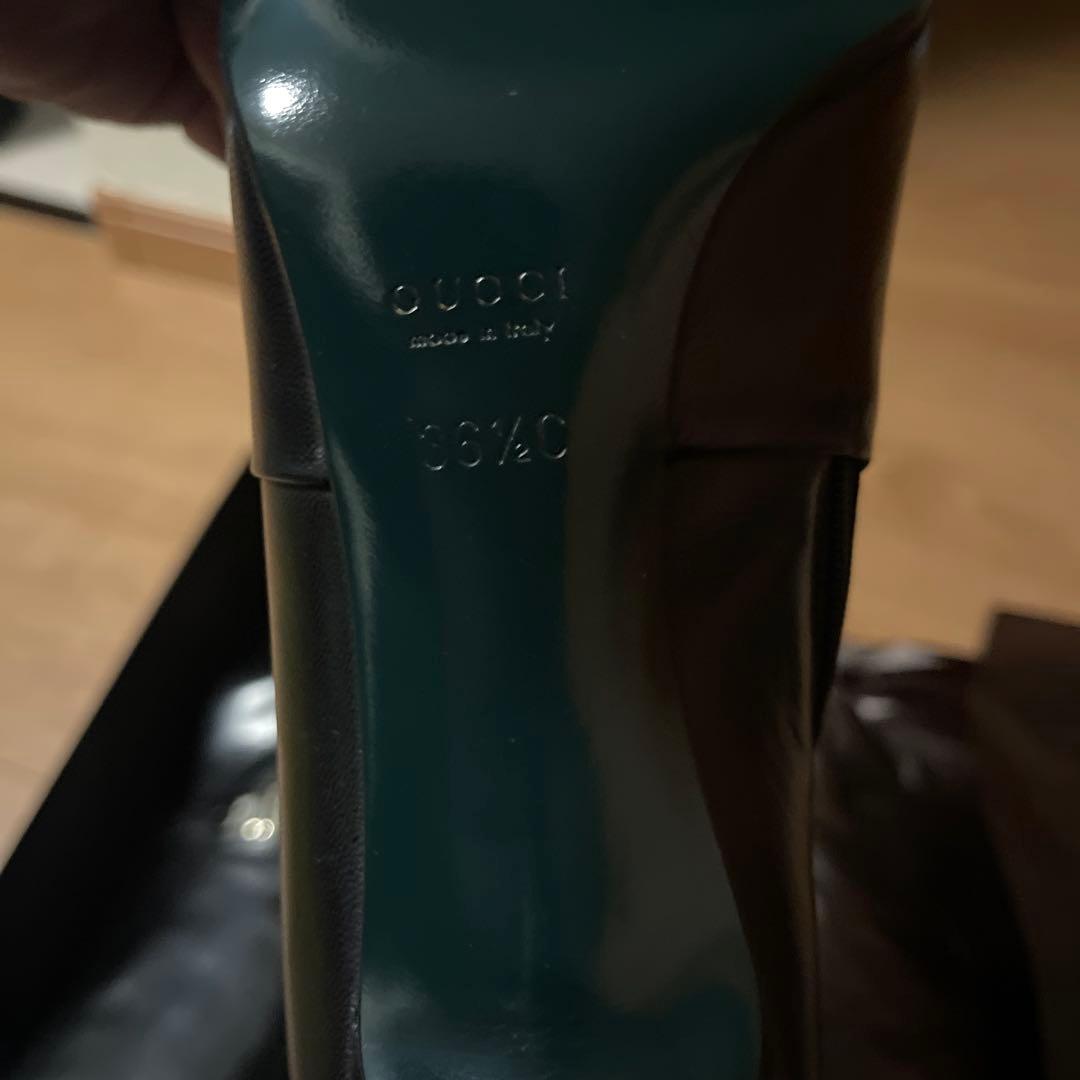 GUCCI レディースロングブーツ36 1/2 C