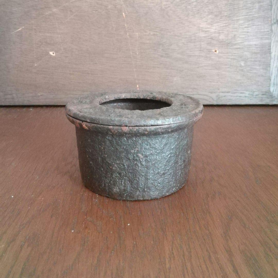 逸品　古鉄　平安省鋳堂　蓋物　香炉　花活け　灰皿　明治金工　和骨董　アンティーク