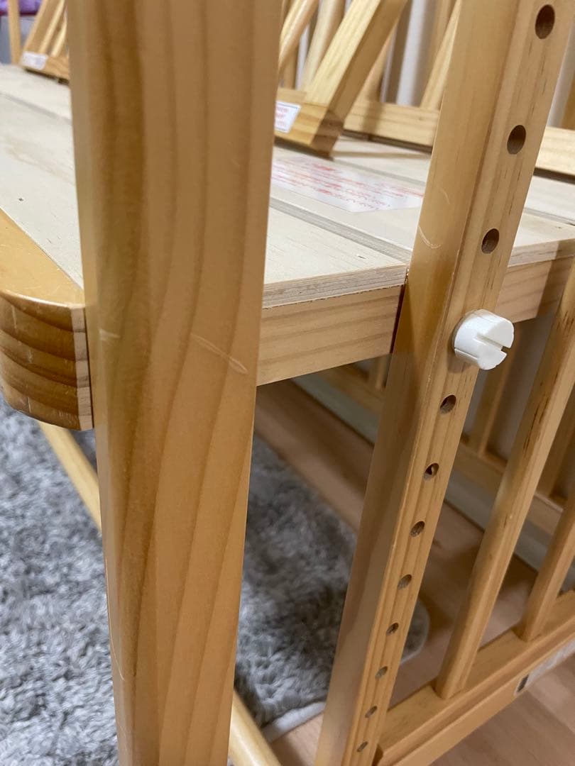 大和屋　ソイネール+ロングsoinel+longベビーベッド　yamatoya