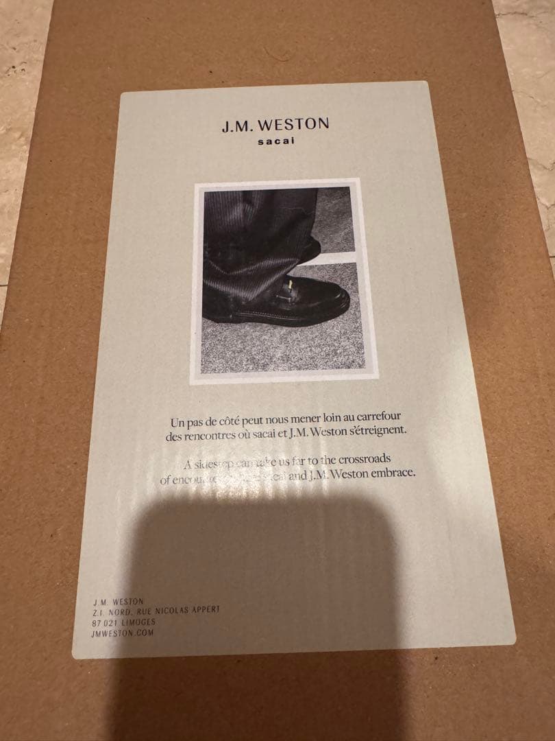 sacai × JM WESTON サカイ ウエストン ローファー