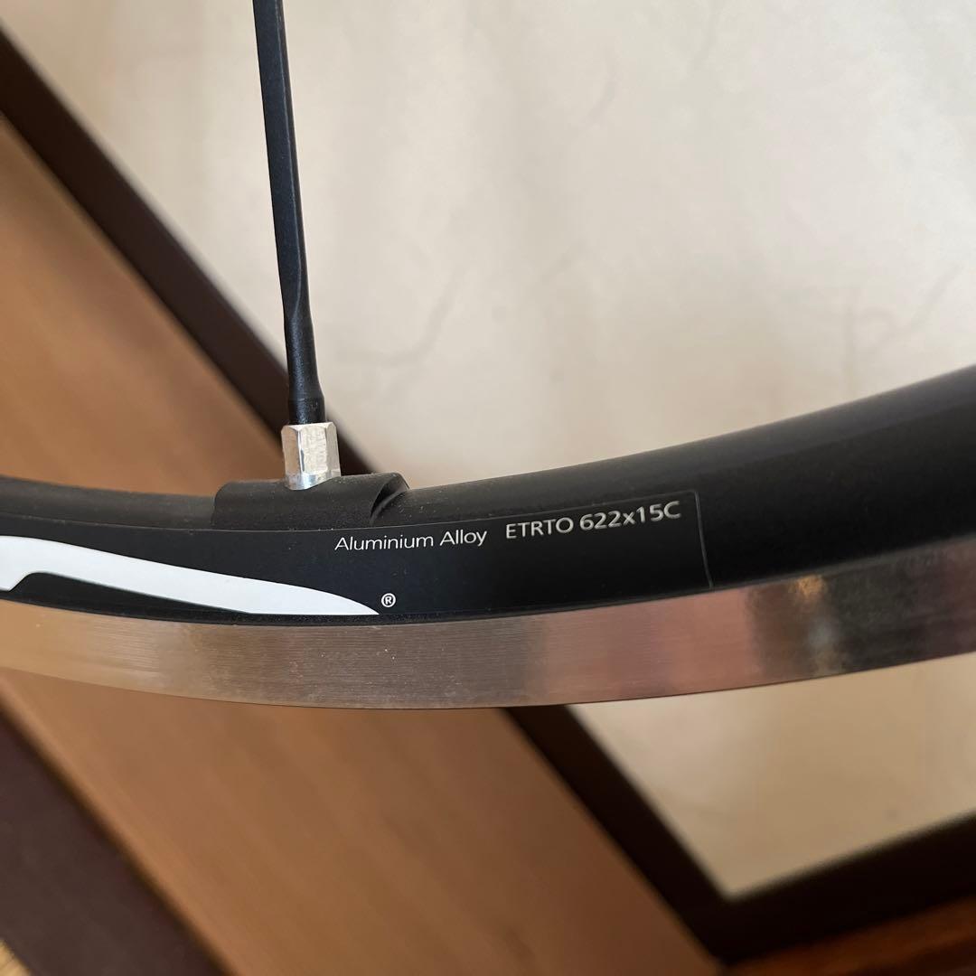 未使用品　カンパニョーロ　ユーラス　ホイール　シマノフリー