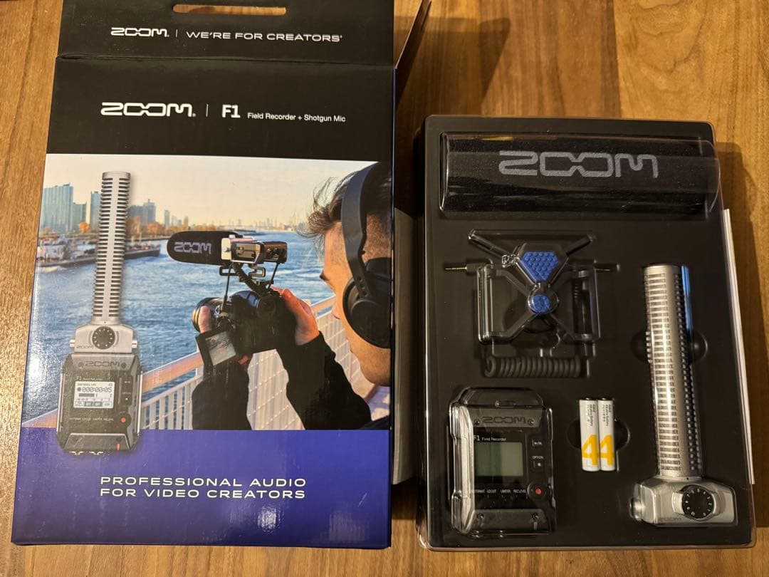 ZOOM F1 フィールドレコーダー セット（おまけつき）