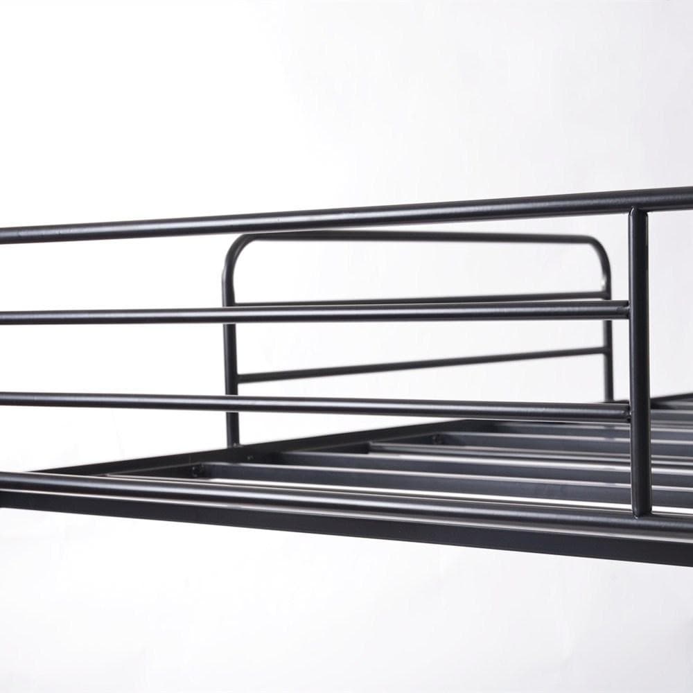 三段ベッド パイプベッド スチール 耐震 ベッド シングル 大人用可 子供ベッド