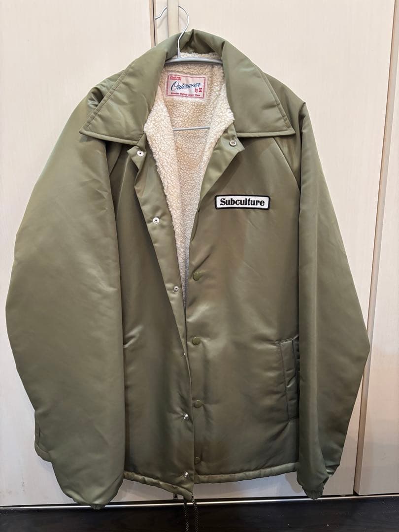 サブカルチャー　コーチジャケット