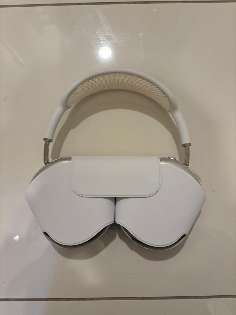 AirPods Max シルバー カバー付き
