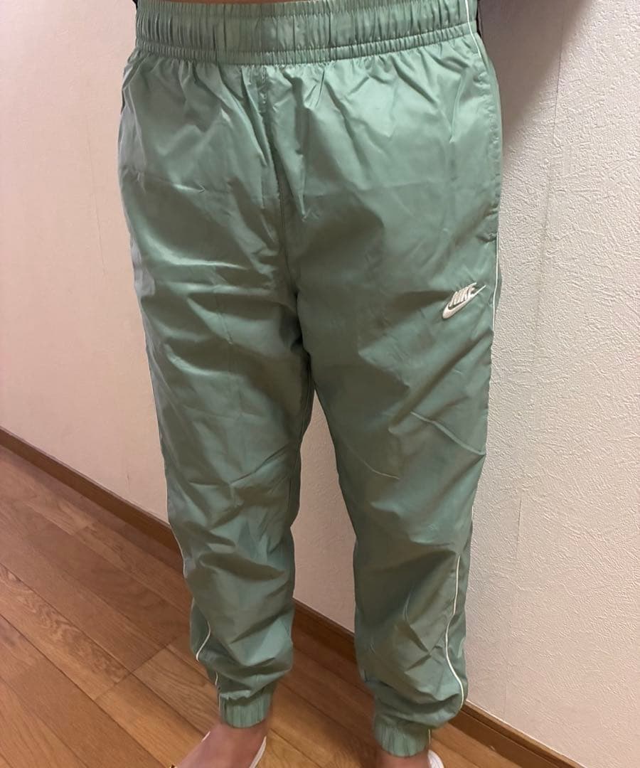 Nike ミントグリーン ナイロンジャケット上下セット