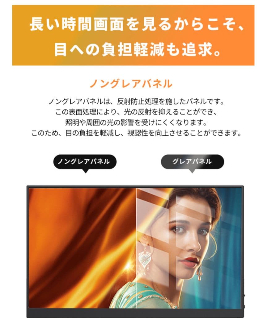 【新品・未使用】モバイルモニター 15.6インチ ディスプレイ