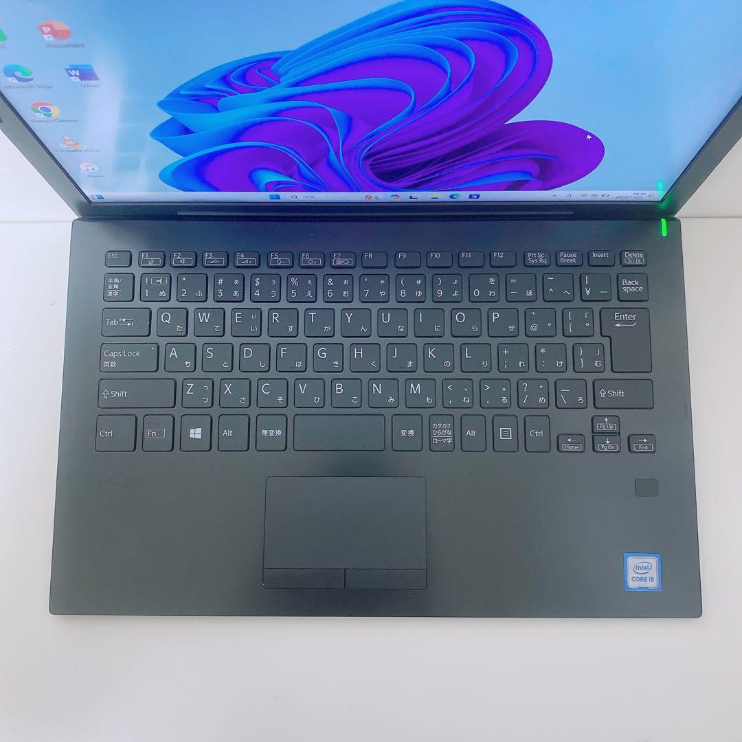 【美品】VAIO 爆速SSD1TB 8GB第8世代パソコン バイオPC
