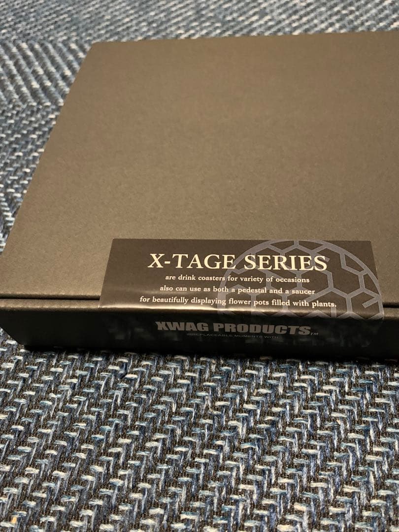 XWAG PRODUCTS 希少コースター ウッドブラック　未使用未開封