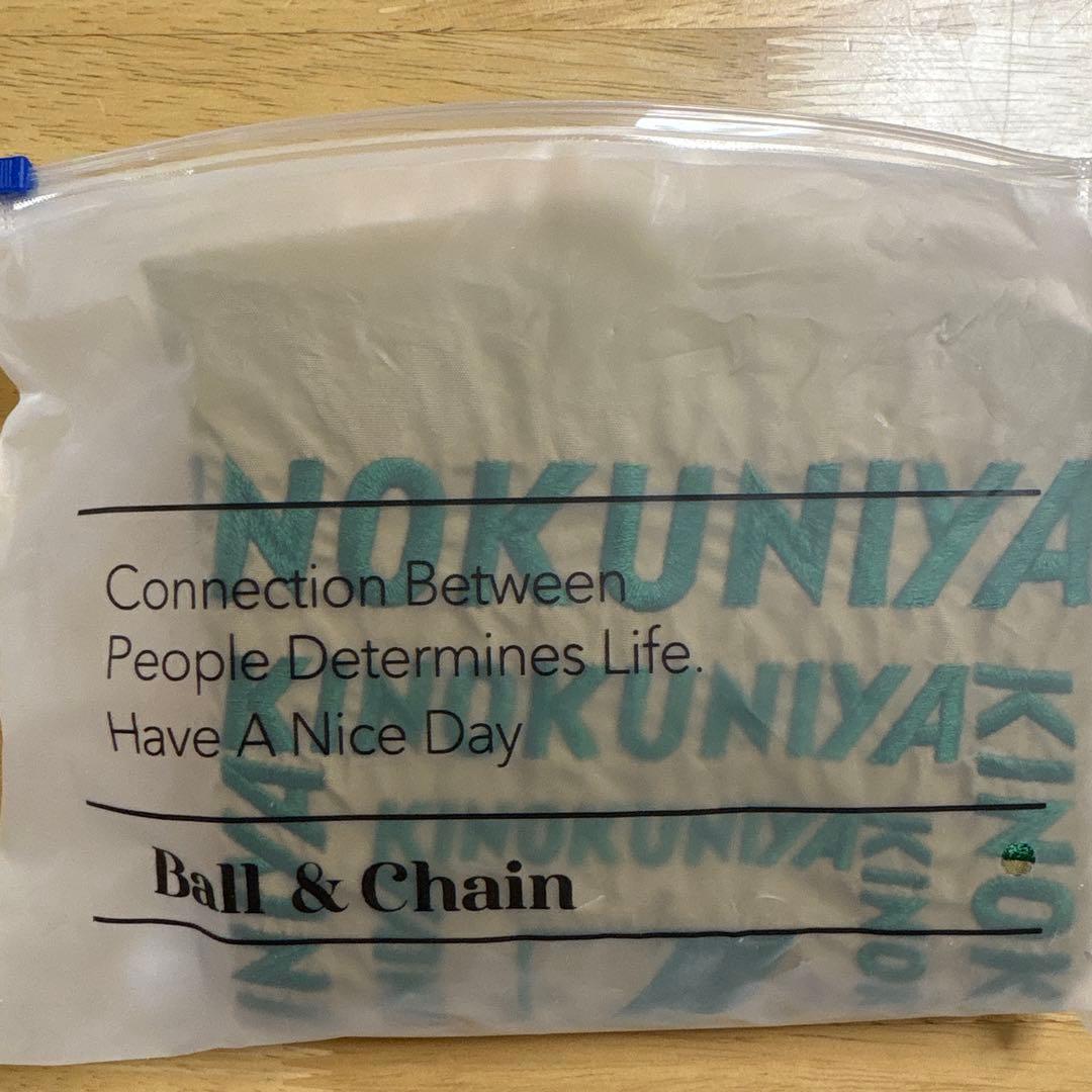 ＊*読様 新品未使用　KINOKUNIYA エコバッグ Mサイズ ボール＆チェー