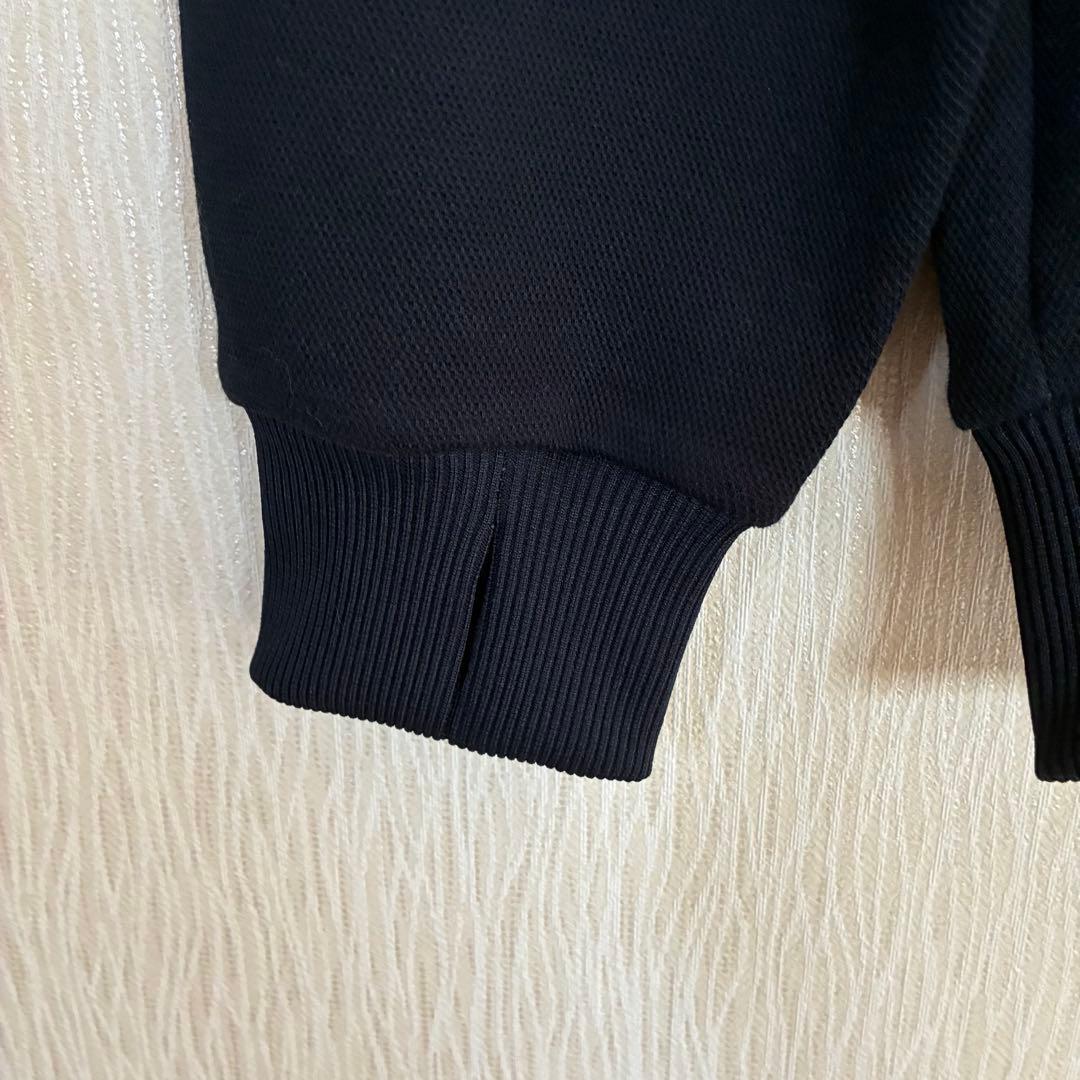 美品 and per se アンパスィ ネイビー スウェット M ゴルフウェア