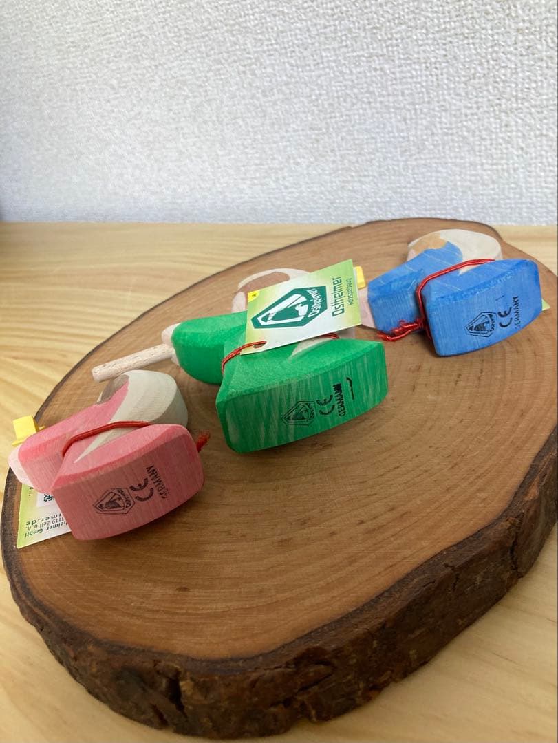 【Ostheimer】Angel with flute 笛を吹く天使 3点セット